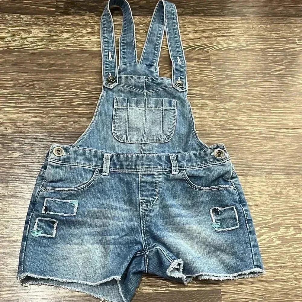 Girls short overalls - Picture 1 of 5